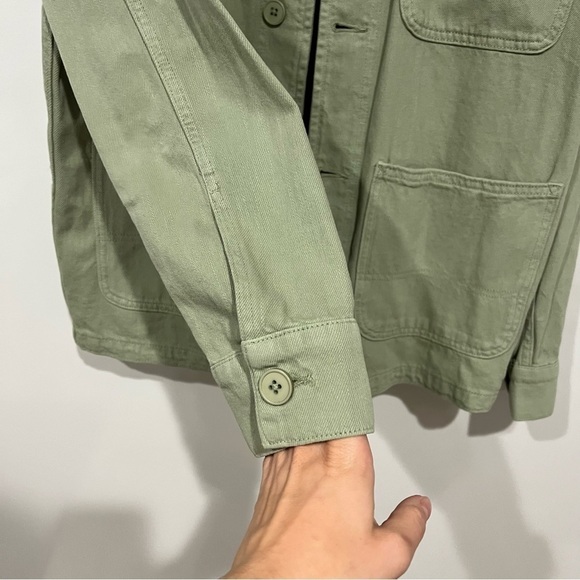 Zara Oversized Overshirt Jacket Shacket - Picture 7 of 13